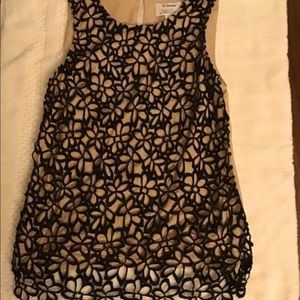 Lela Rose for Target Neiman Marcus black/tan lace
